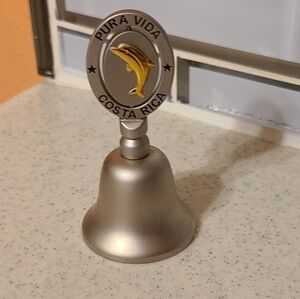 Antique Silver and Gold Decorative Bell